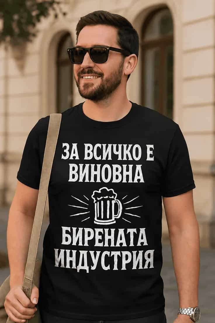 Смешна тениска бирената индустрия е виновна