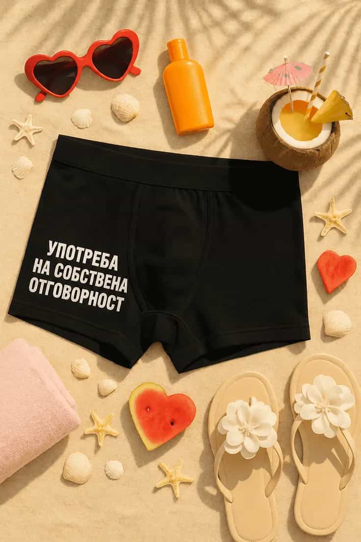 Смешни боксерки употреба на собствена отговорност