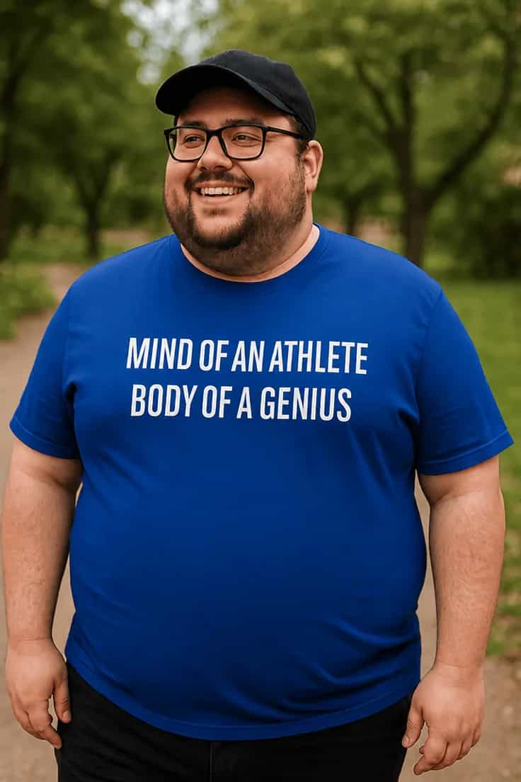 Смешна тениска ум на спортист - MIND OF AN ATHLETE