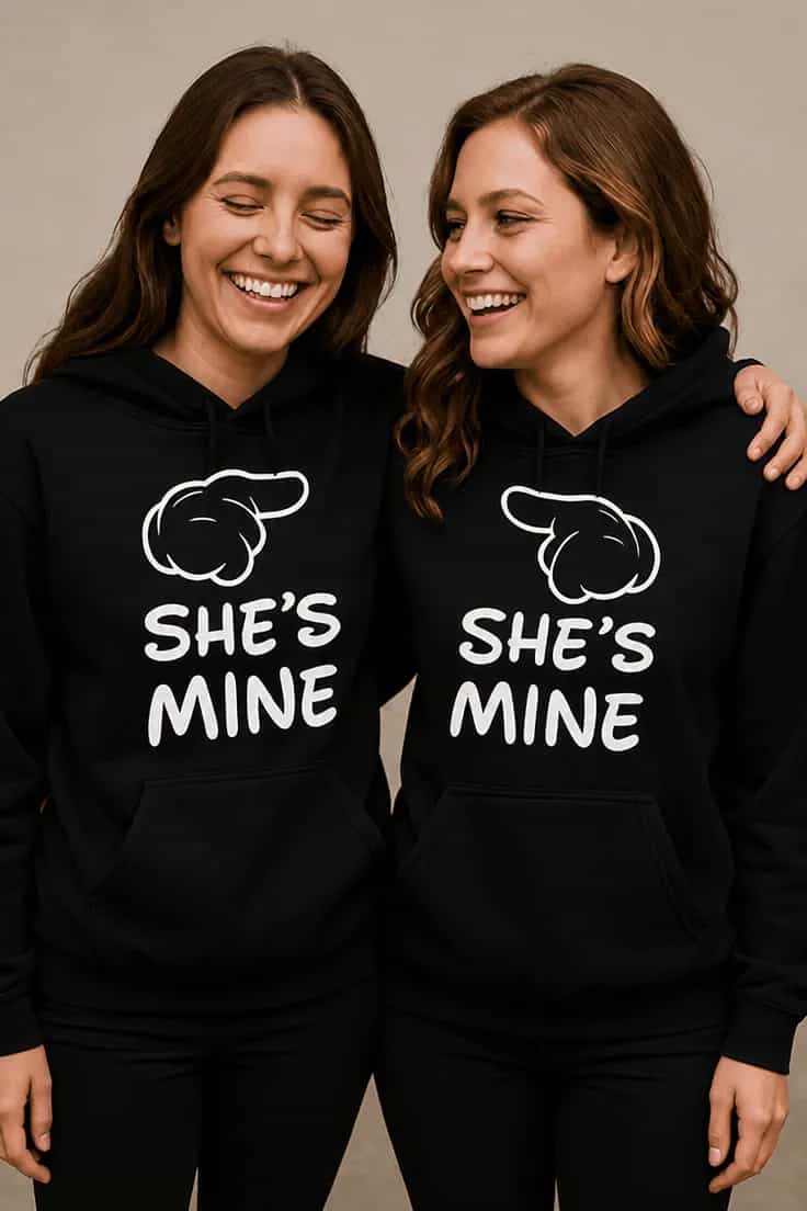 Пуловер комплект тя е моя - Q SHE'S MINE SHE'S MINE