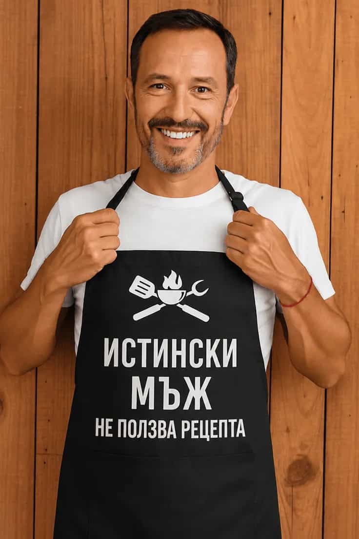 Престилка истински мъж без рецепта | ИСТИНСКИ