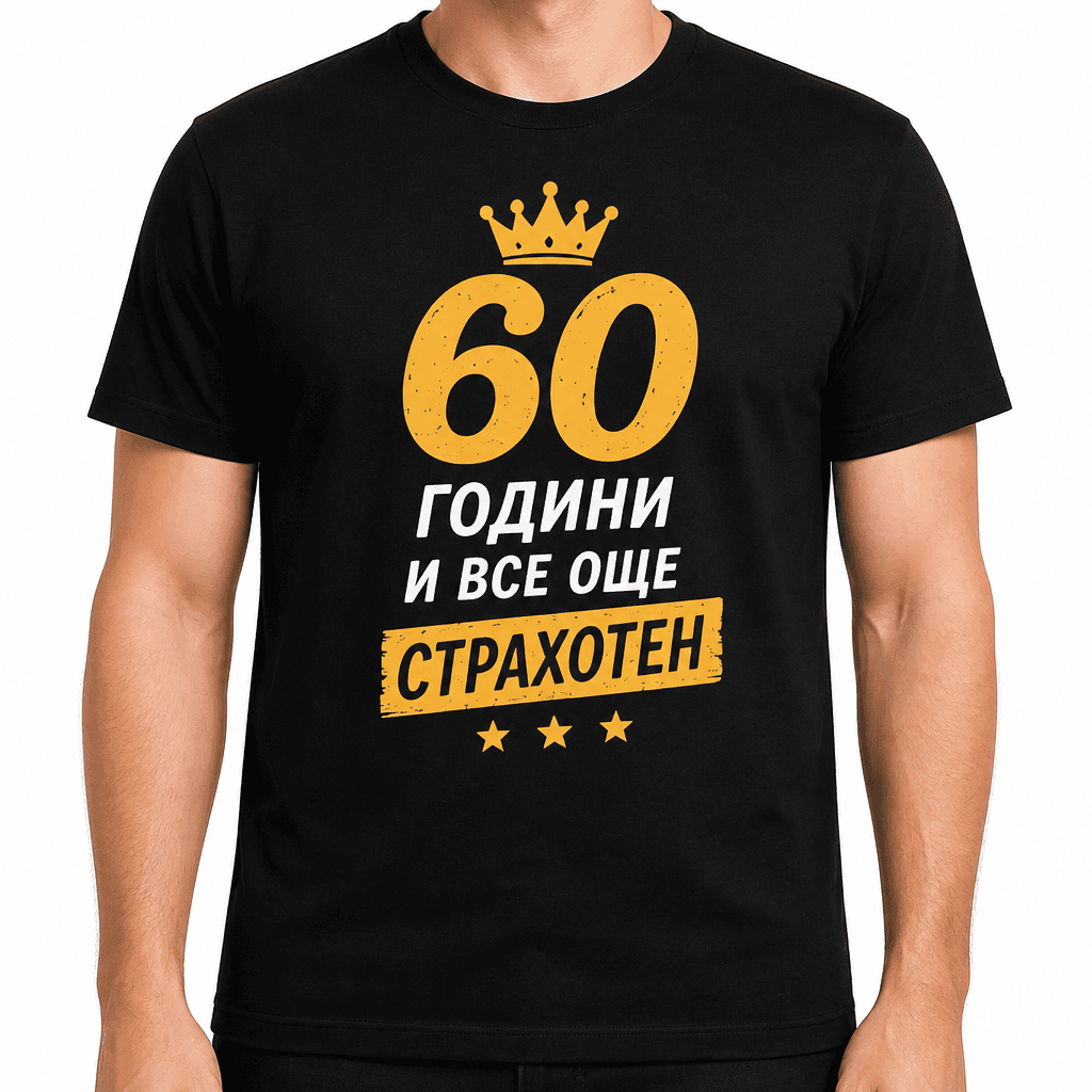 Тениска за 60 години – 60 години и все още страхотен