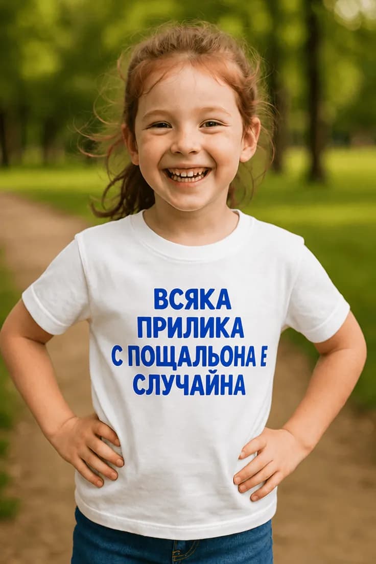Детска тениска прилика с пощальона