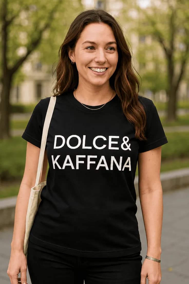 Смешна тениска Долче Кафана