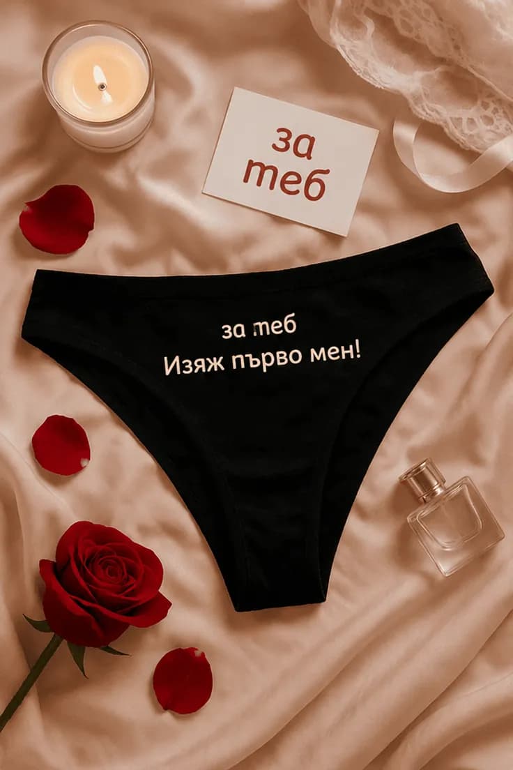 Дамско бельо изяж първо мен