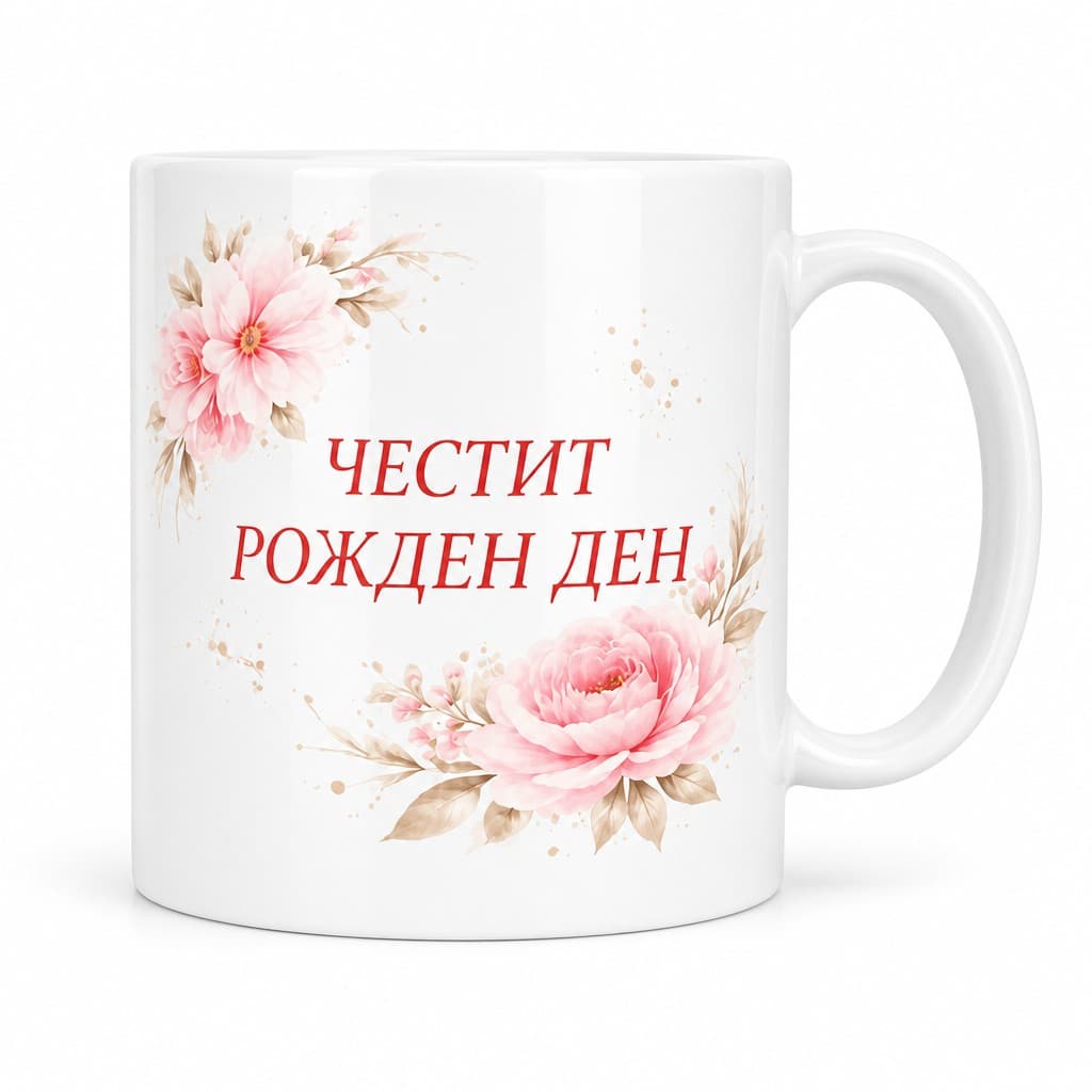 Смешна чаша честит рожден ден