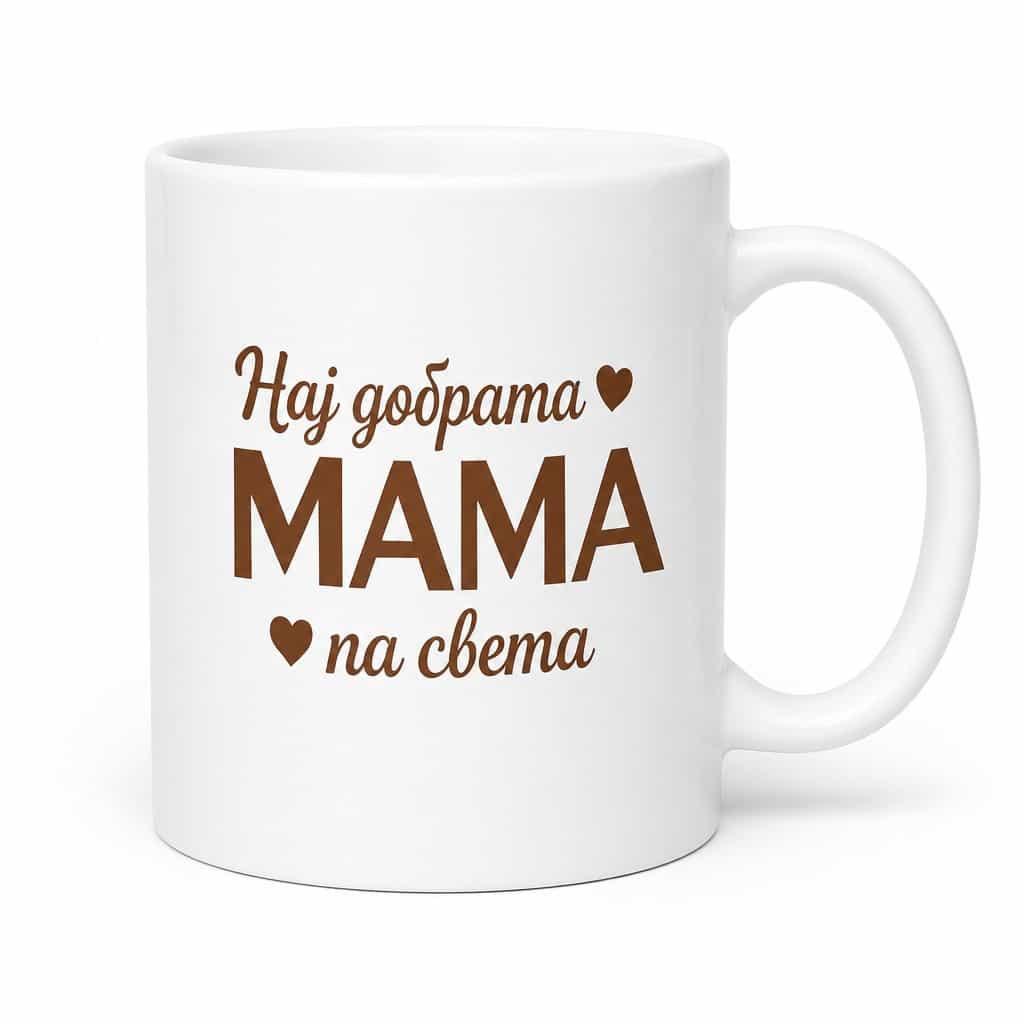 Смешна чаша най добрата мама – Най добрата МАМА ♥