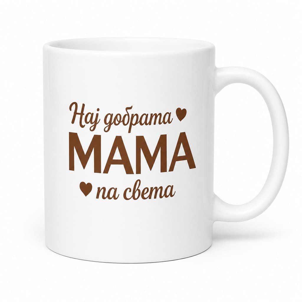 Смешна чаша най добрата мама – Най добрата МАМА ♥