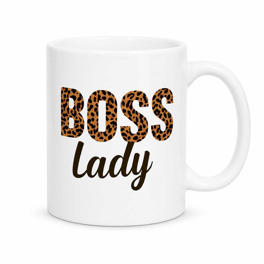 Смешна чаша шефка - BOSS lady