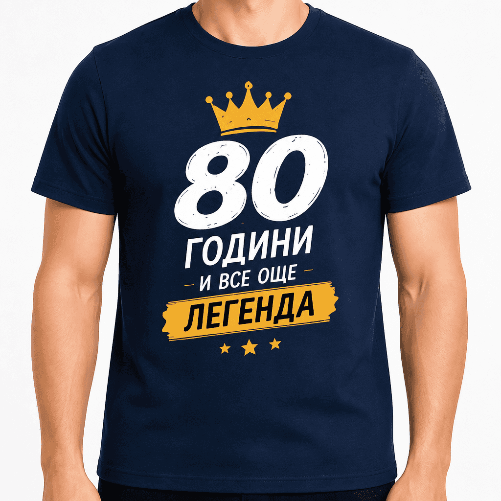 Тениска за 80 години – 80 години и все още легенда
