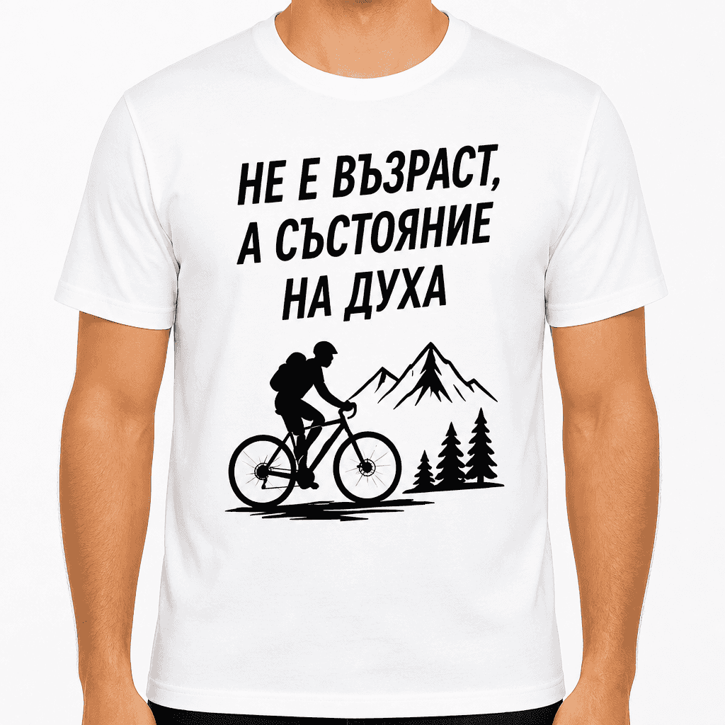 Тениска за 70 години – Не е възраст, а състояние на духа