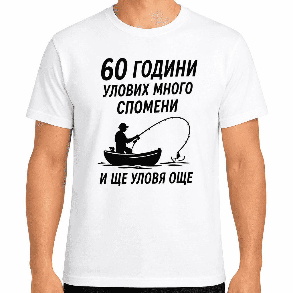 Тениска за 60 години – 60 години улових много спомени и ще уловя още