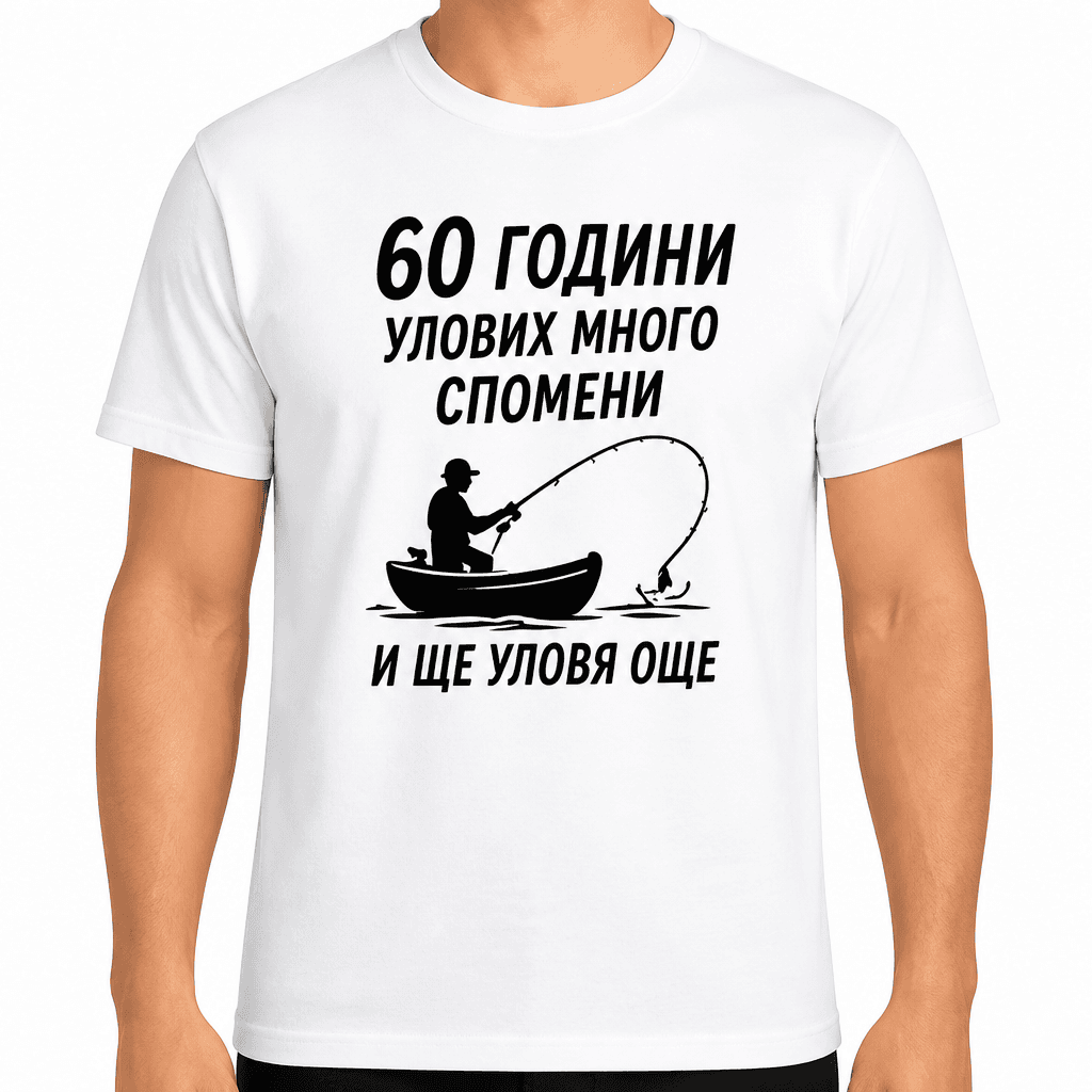 Тениска за 60 години – 60 години улових много спомени и ще уловя още