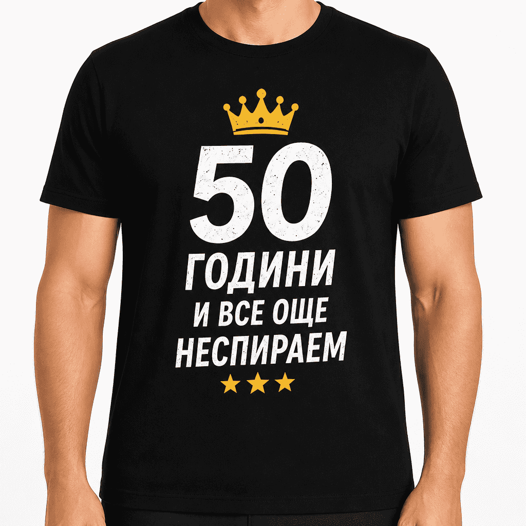 Тениска за 50 години – 50 години и все още неспираем