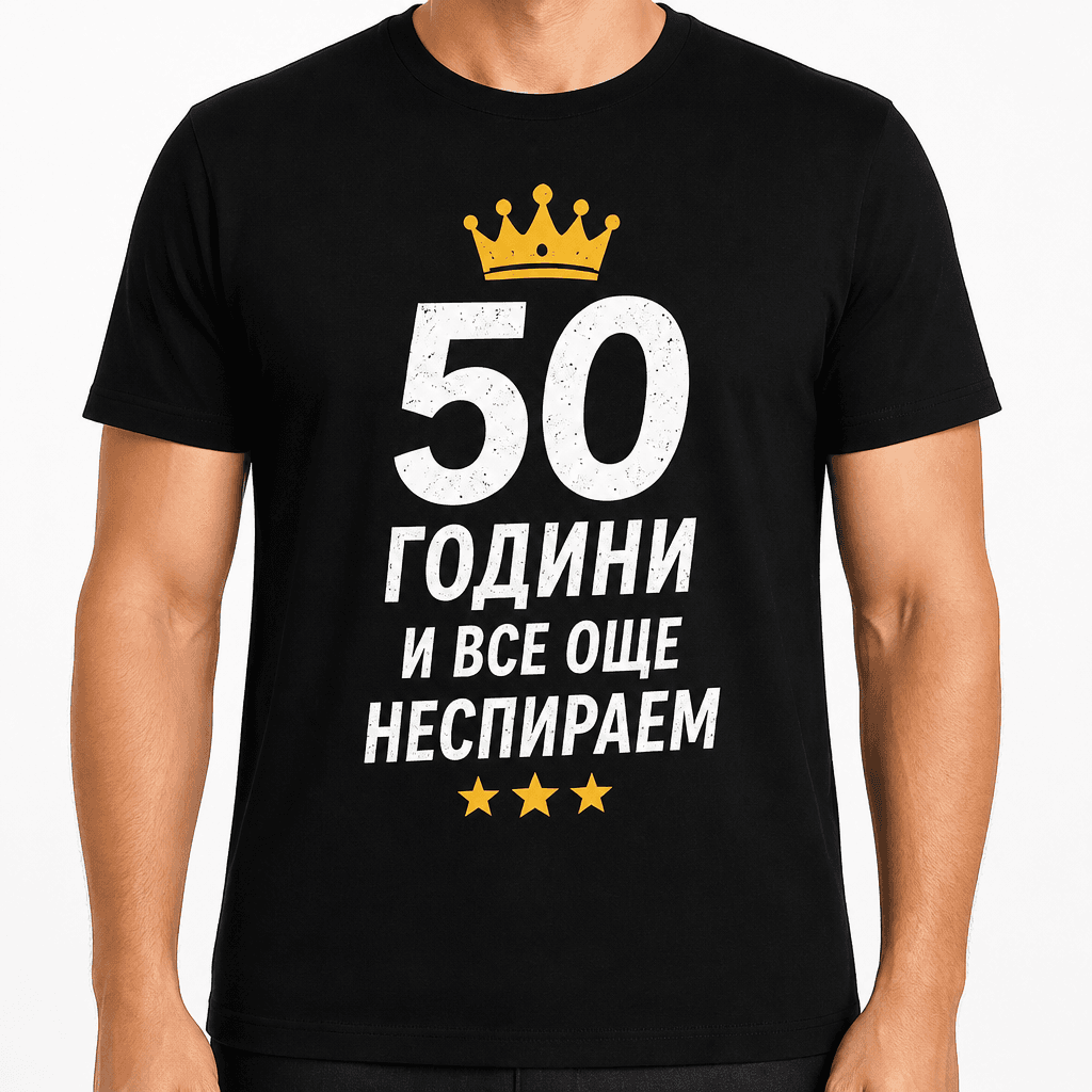 Тениска за 50 години – 50 години и все още неспираем