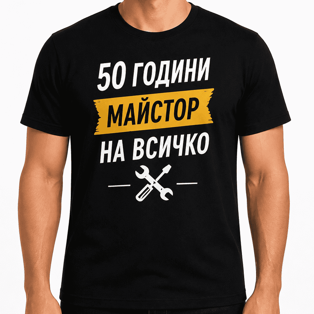 Тениска за 50 години – 50 години майстор на всичко