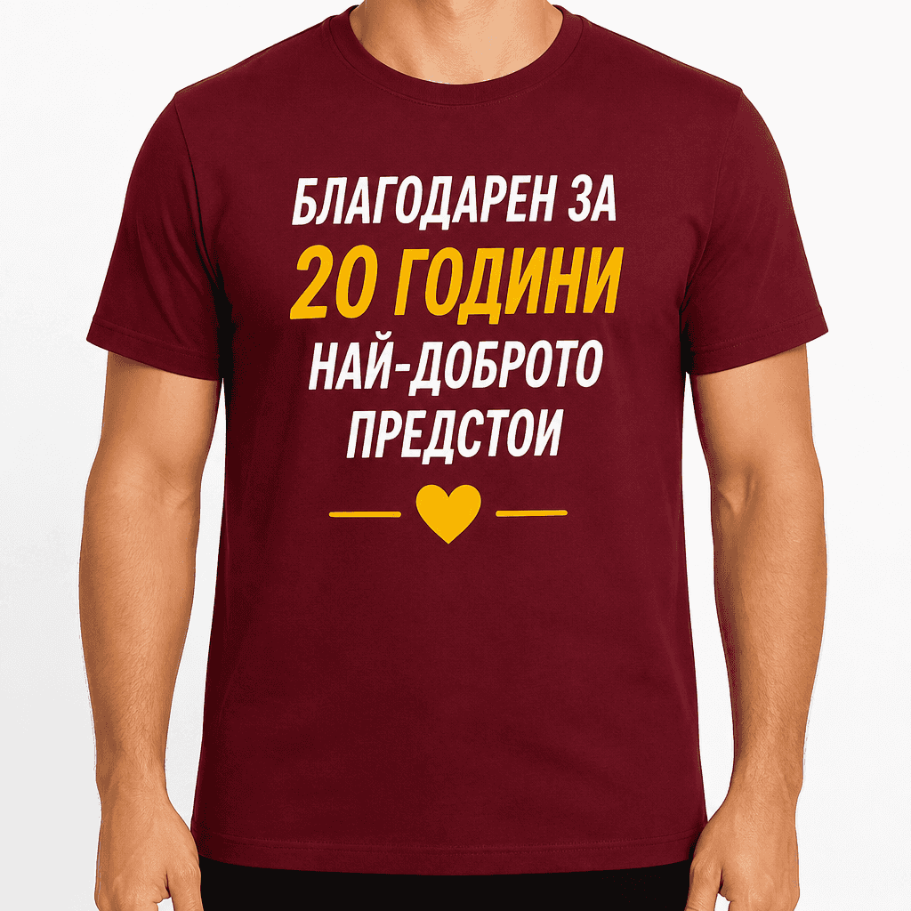Π’Π΅Π½ΠΈΡΠΊΠ° Π·Π° 20 Π³ΠΎΠ΄ΠΈΠ½ΠΈ β ΠΠ»Π°Π³ΠΎΠ΄Π°ΡΠ΅Π½ Π·Π° 20 Π³ΠΎΠ΄ΠΈΠ½ΠΈ Π½Π°ΠΉ-Π΄ΠΎΠ±ΡΠΎΡΠΎ ΠΏΡΠ΅Π΄ΡΡΠΎΠΈ
