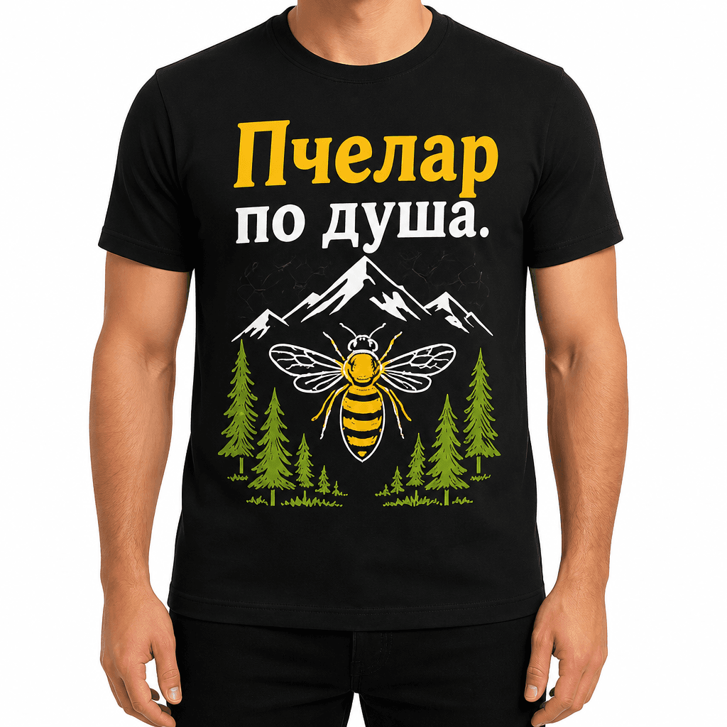 Тениска за пчелар – Пчелар по душа.