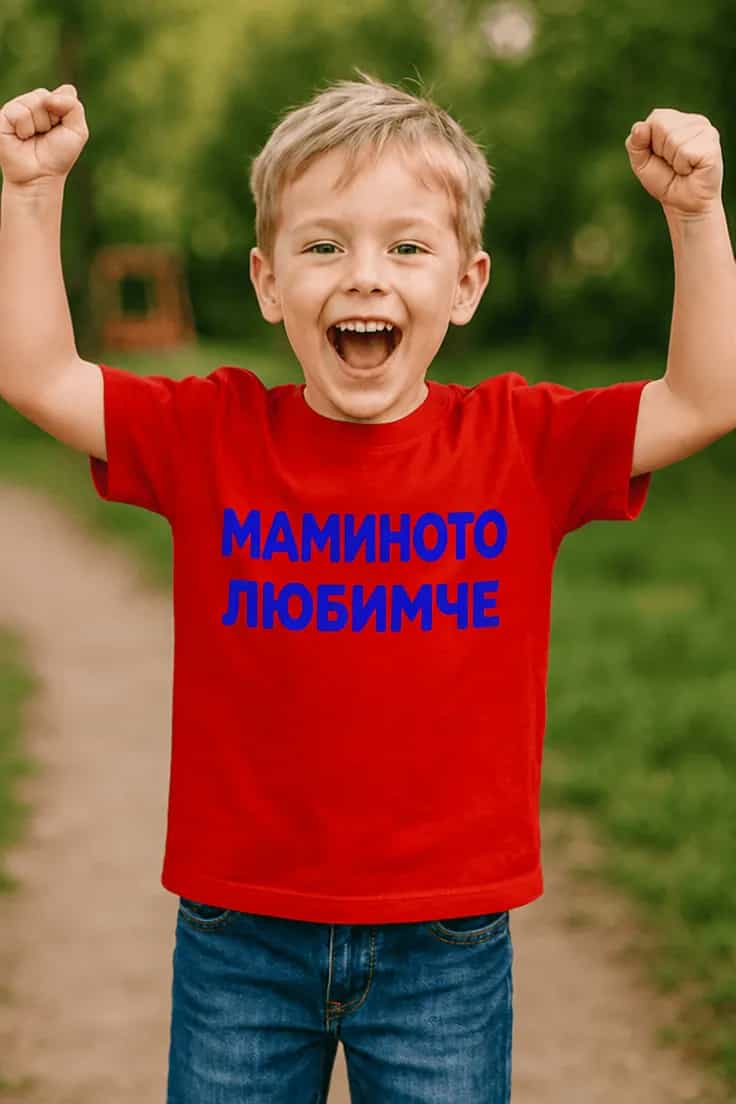 Детска тениска маминото любимче