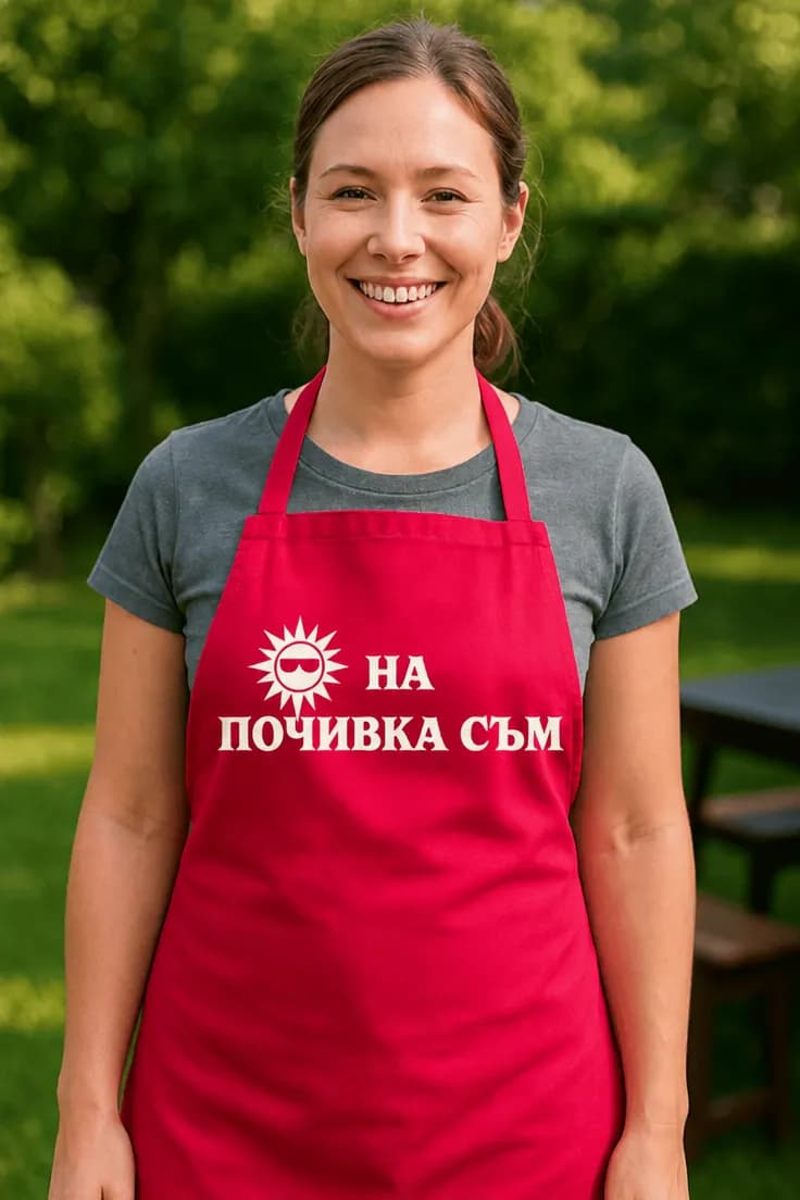 Престилка на почивка съм – НА ПОЧИВКА СЪМ