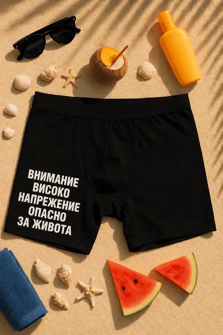 Смешни боксерки високо напрежение опасно
