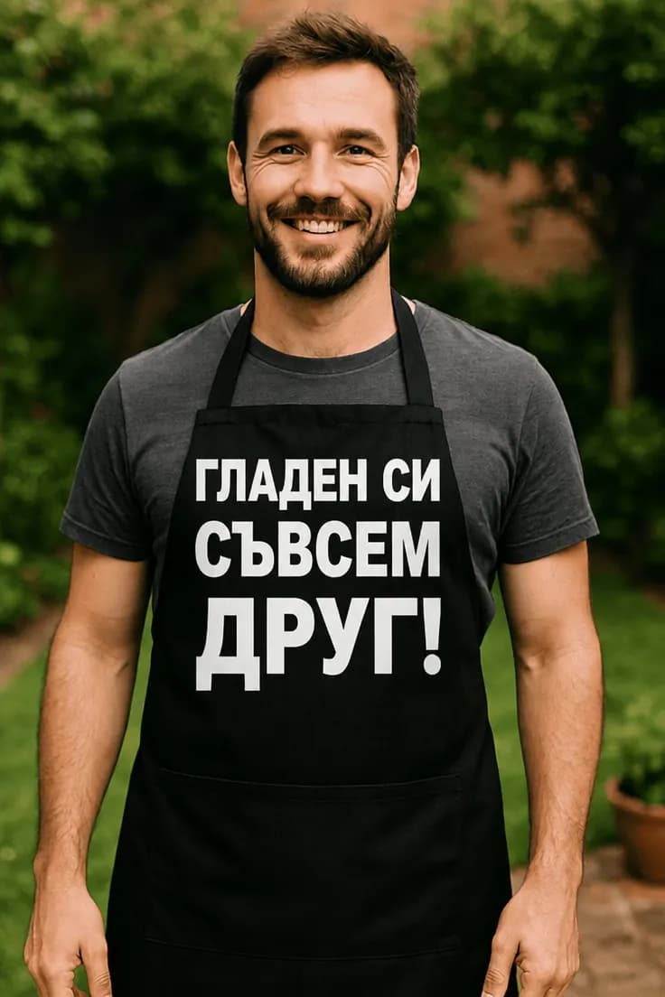 Престилка гладен си съвсем друг - ГЛАДЕН СИ