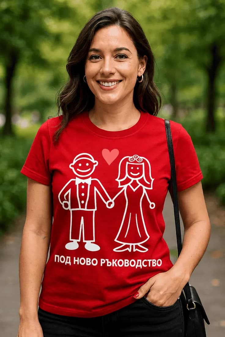 Смешна тениска под ново ръководство – ПОД НОВО РЪКОВОДСТВО