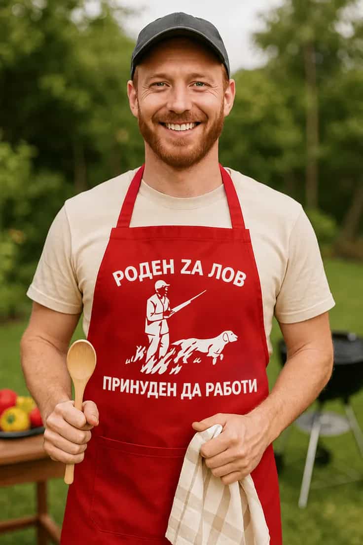 Престилка роден за лов – РОДЕН ЗА ЛОВ ПРИНУДЕН ДА РАБОТИ