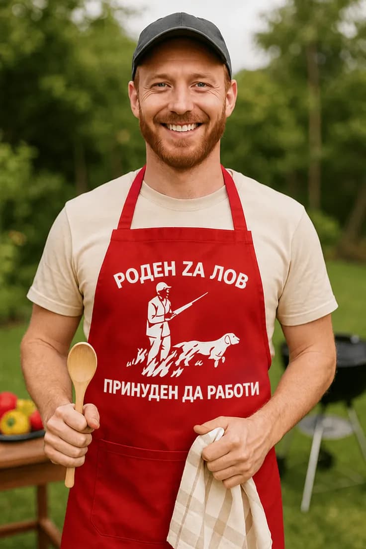 Престилка роден за лов – РОДЕН ЗА ЛОВ ПРИНУДЕН ДА РАБОТИ