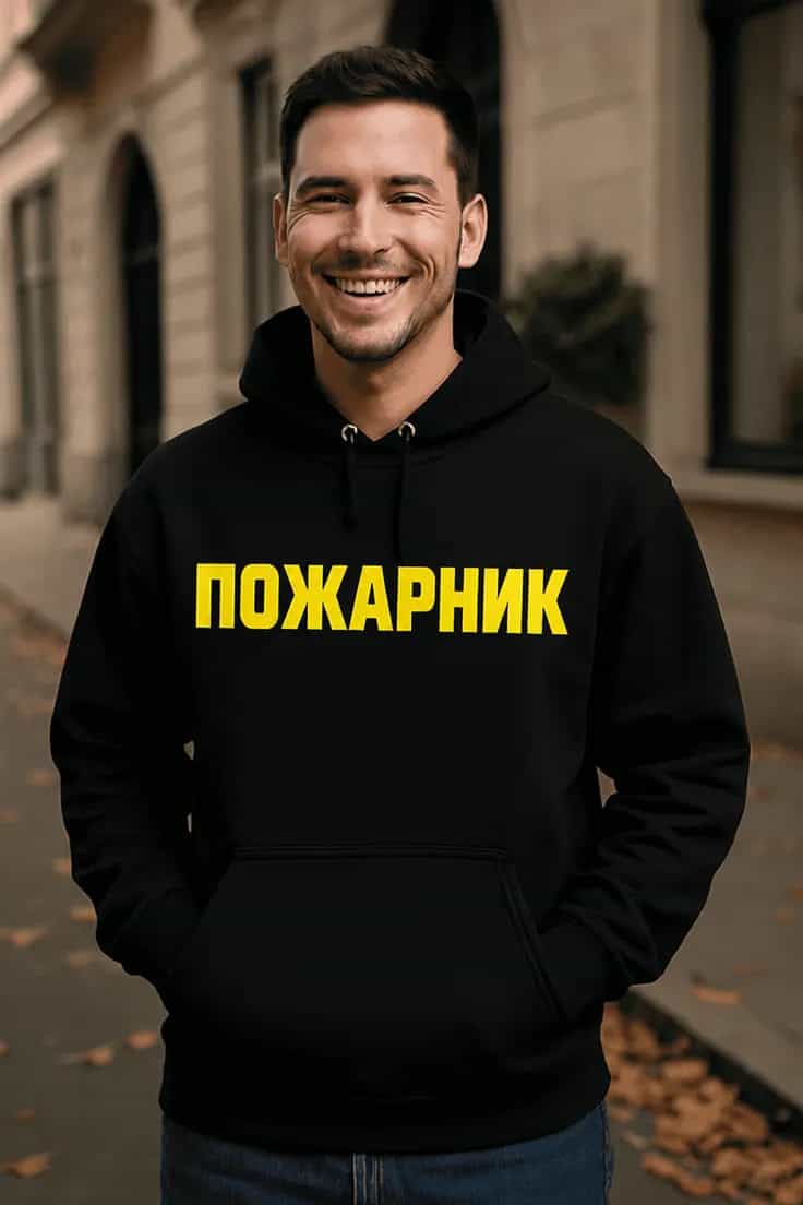 Пуловер пожарник ПОЖАРНИК