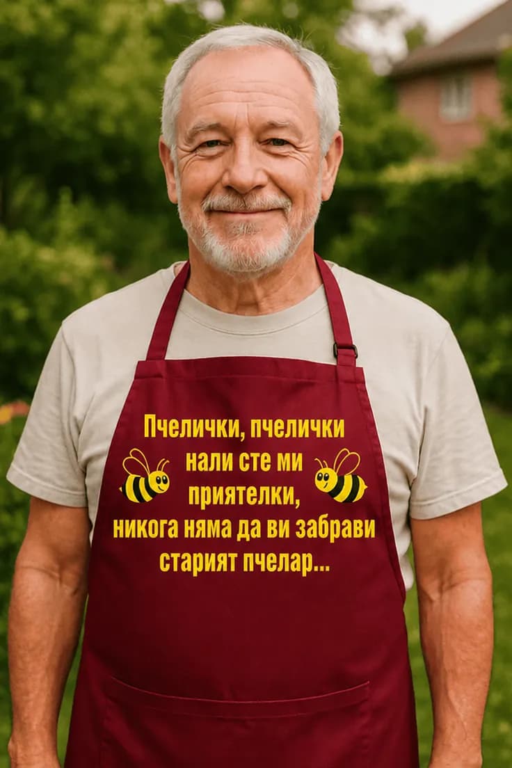 Престилка пчелички старият пчелар – Пчелички