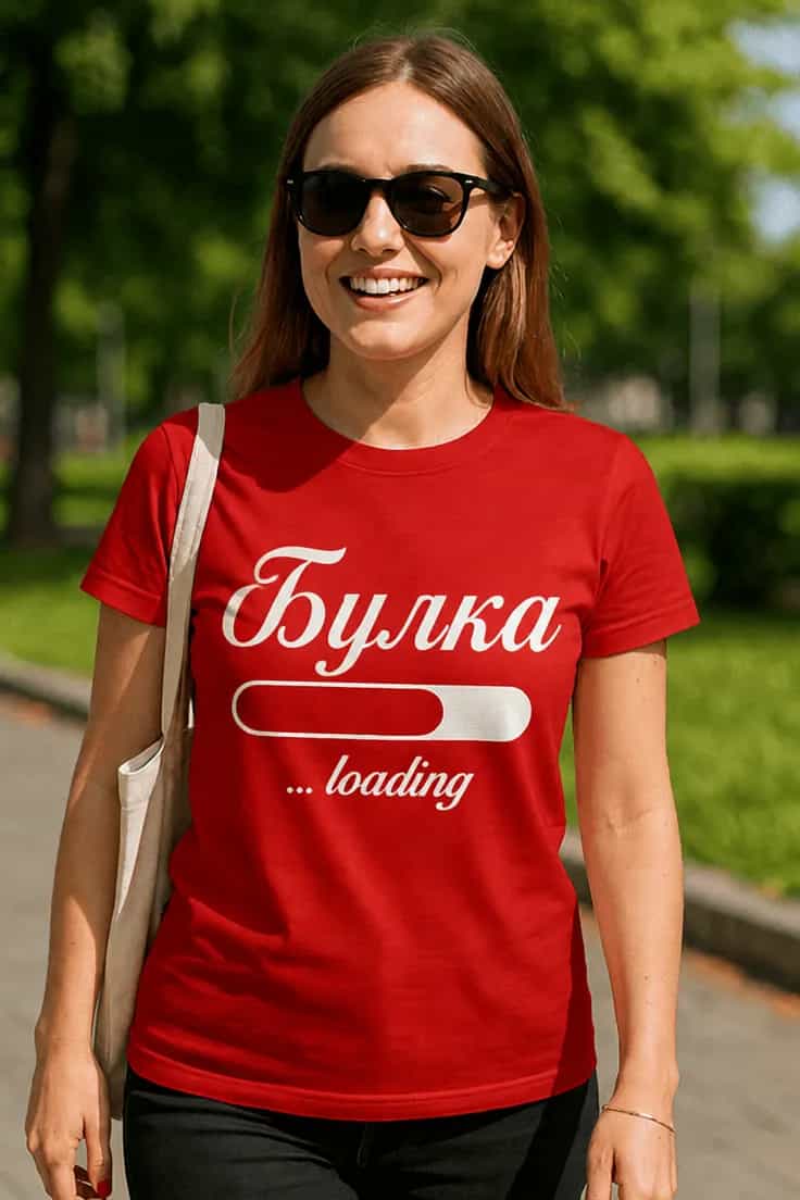 Смешна тениска булка зарежда – Булка ...loading