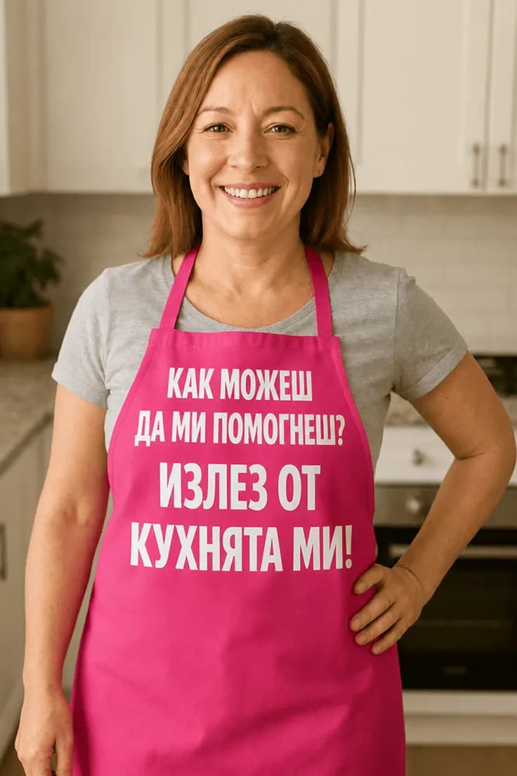 Престилка вън от кухнята ми – КАК МОЖЕШ