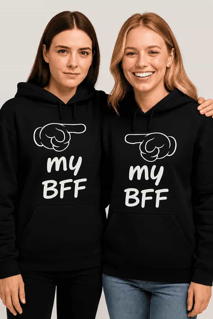 Пуловер комплект най добри приятели my my BFF BFF