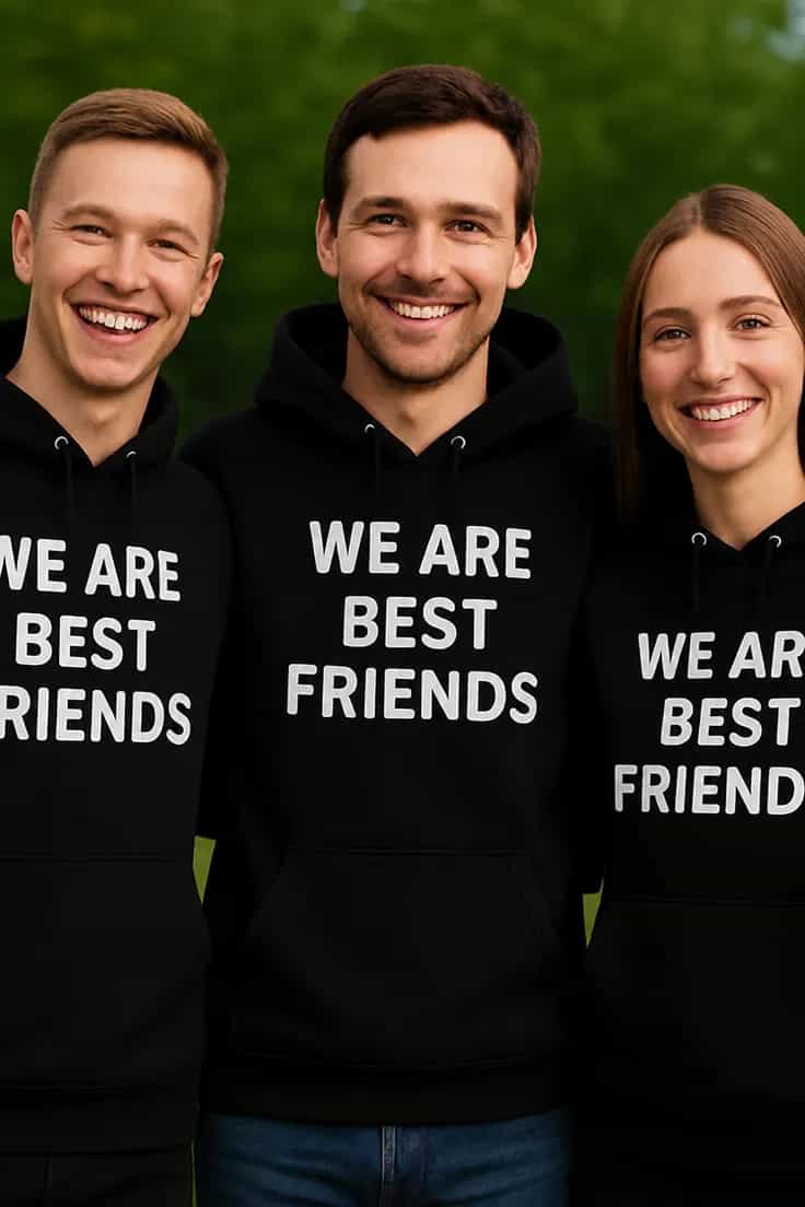 Пуловер най добри приятели – WE ARE WE ARE BEST BEST