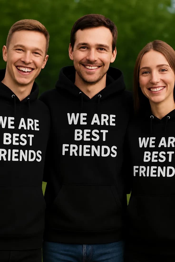 Пуловер най добри приятели – WE ARE WE ARE BEST BEST