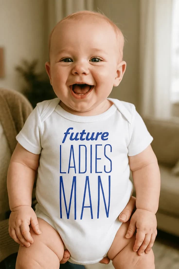 Бебешко боди бъдещ дамски любимец | future LADIES MAN