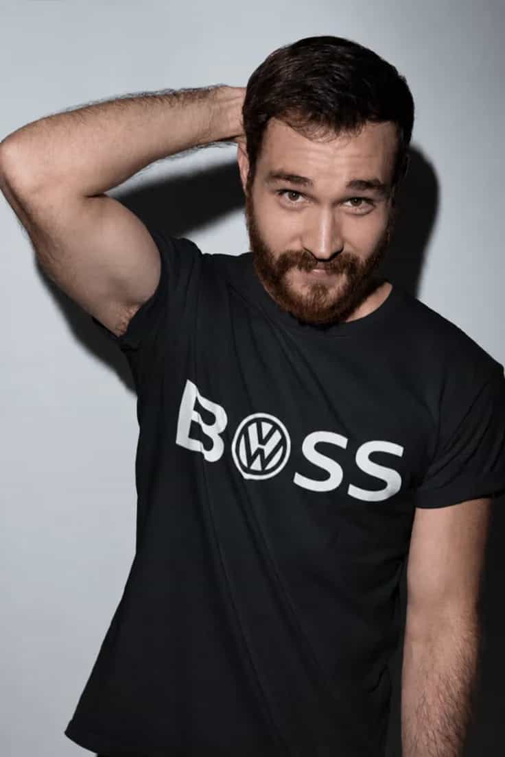 Смешна тениска шеф BOSS