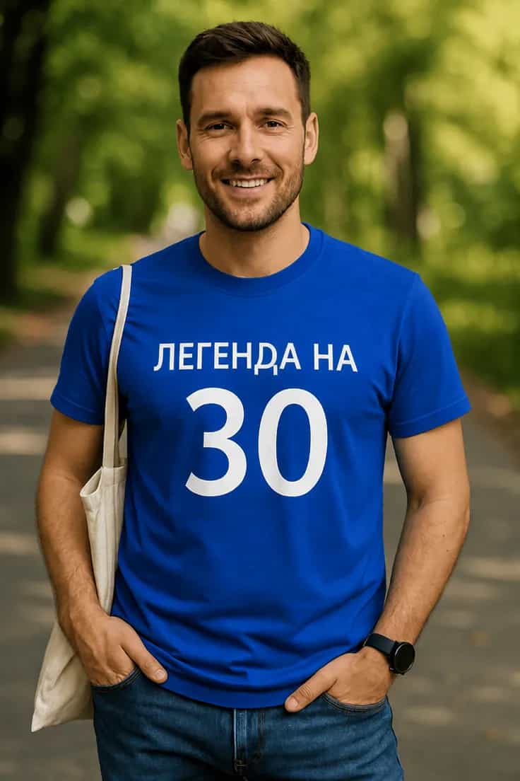 Смешна тениска легенда на 30 – ЛЕГЕНДА НА 30