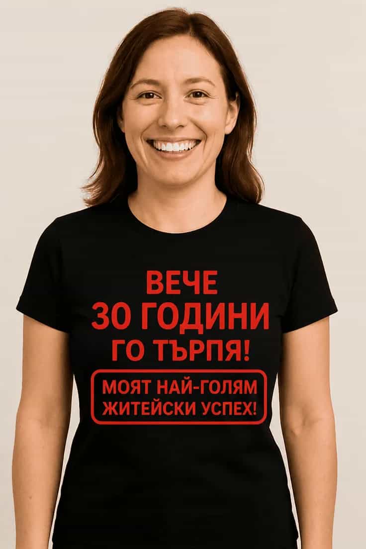 Тениска 30 години го търпя с години по избор