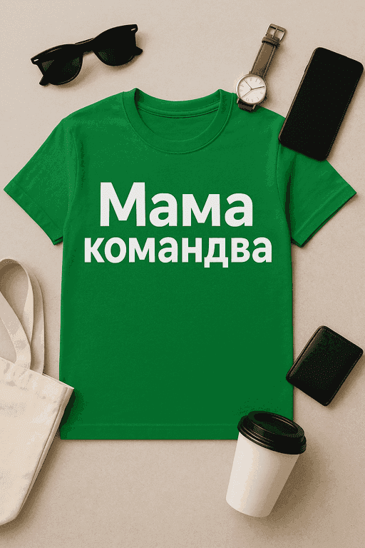 Тениска - Мама командва