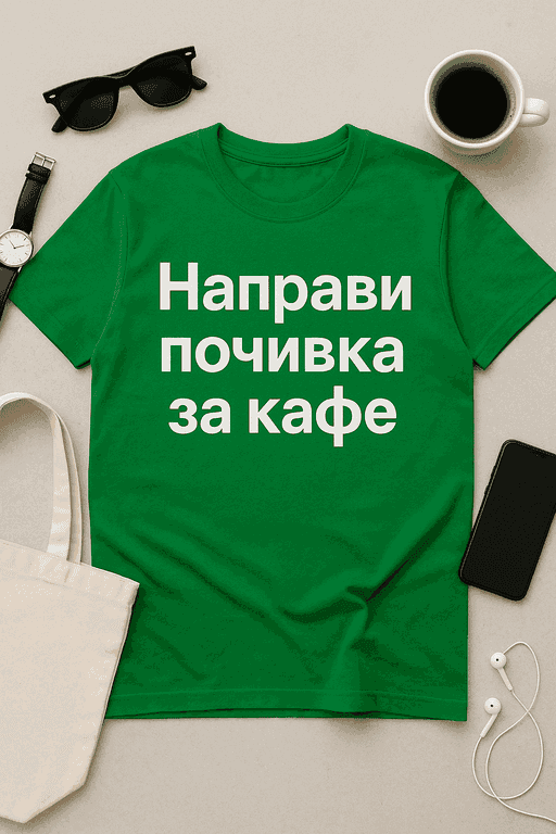 Тениска Направи почивка за кафе