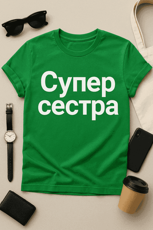 Тениска Супер сестра