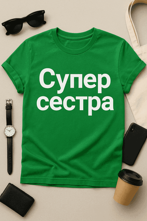 Тениска Супер сестра