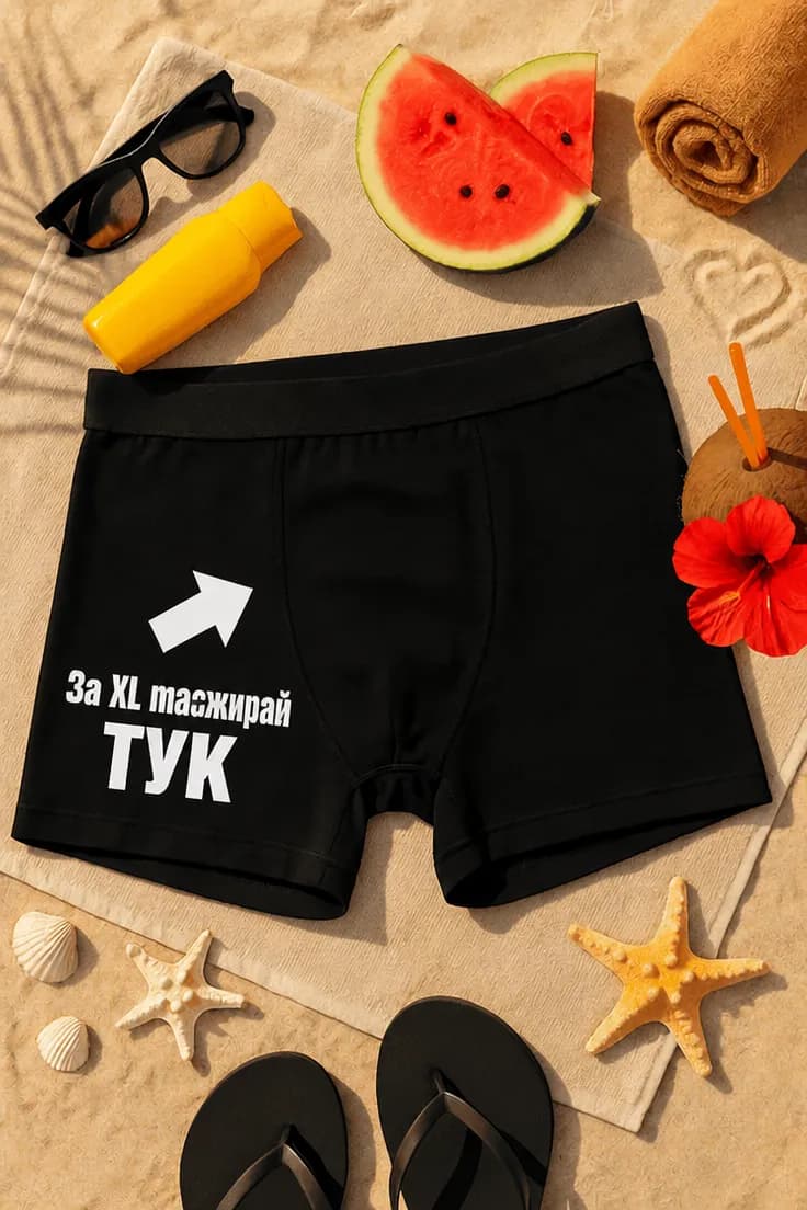 Смешни боксерки за XL масаж – За XL масажирай ТУК