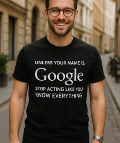 Unless your name is Google - Тениска