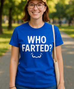 WHO FARTED? - Тениска