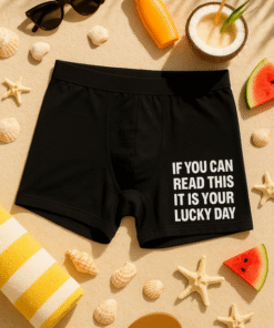 IF YOU CAN READ THIS IT IS YOUR LUCKY DAY - Мъжки боксерки