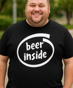 beer inside - Тениска
