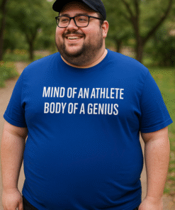 MIND OF AN ATHLETE BODY OF A GENIUS - Тениска